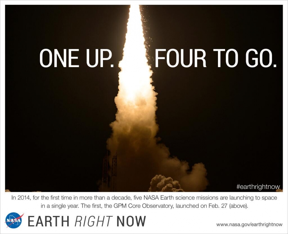 EarthRightNow One up, four to go.jpg