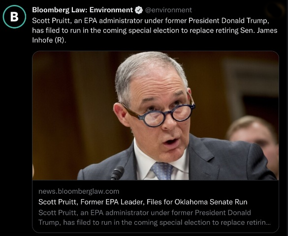 Scott Pruitt - running for James Inhofe Senate seat - Apr 2022.png